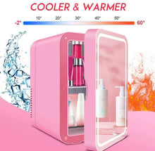 Load image into Gallery viewer, Mini Refrigerator with LED