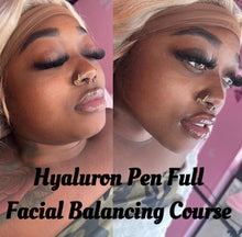 Load image into Gallery viewer, All in One 1 On 1 Full Facial Balancing + Micro + Hyaluron Pen Course
