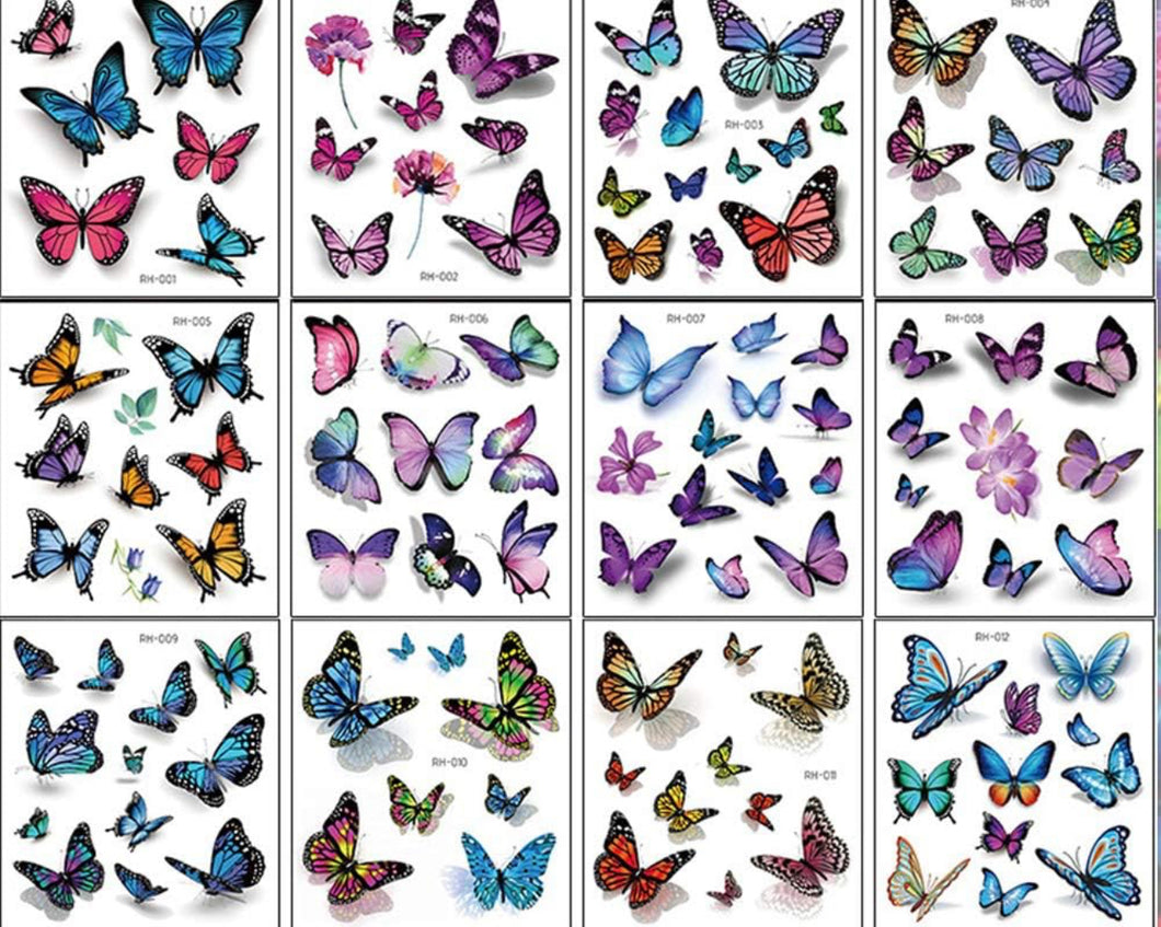 Butterfly Temporary Tattoo