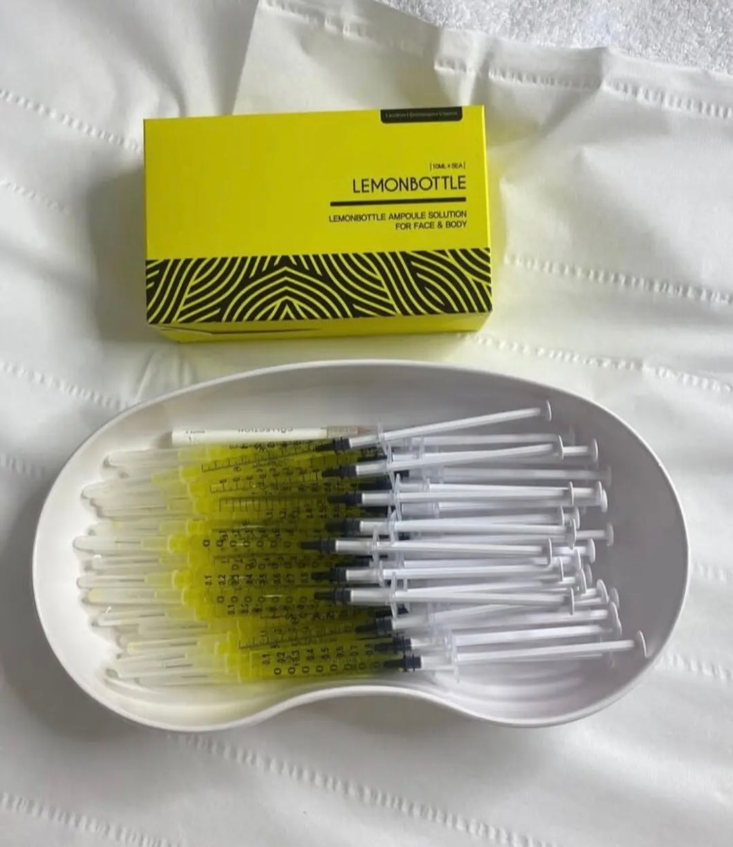 Lemon Bottle At-Home Fat Dissolving Shots 🍋✨