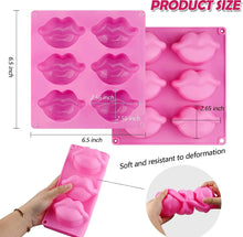 Cargar imagen en el visor de la galería, 3D Lips Silicone Molds
